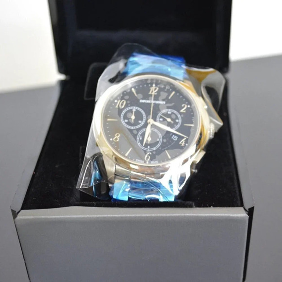 NIB MEN'S EMPORIO ARMANI SWISS CHORNOGRAPH ARS8700 - Picture 5 of 8